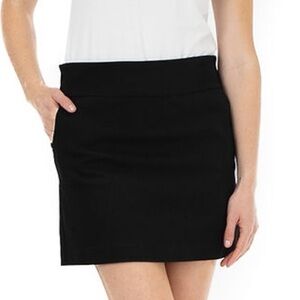Zac & Rachel Black Women's Skort EUC Size L